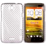 HTC One X Corbon Cover (S�lv)